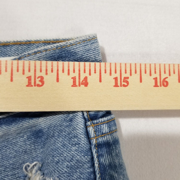 Denim Forum Jeans 26 29L The Joni High Rise Loose Button Fly Aritzia RCX10-6727B - Picture 9 of 12